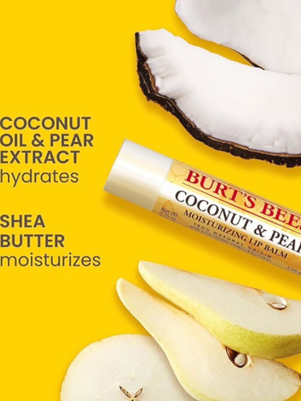 Burt’s Bees Lipbalm Duo- Original and Coconut Pear - Picture 6 of 8